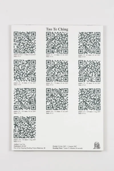 QR-codepaneel van boek nr. 18