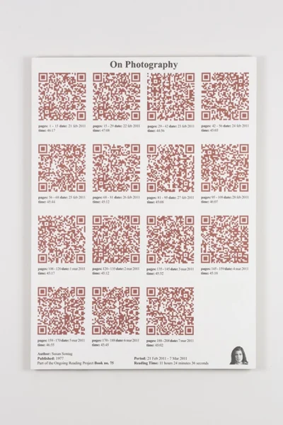 QR-codepaneel van boek nr. 75