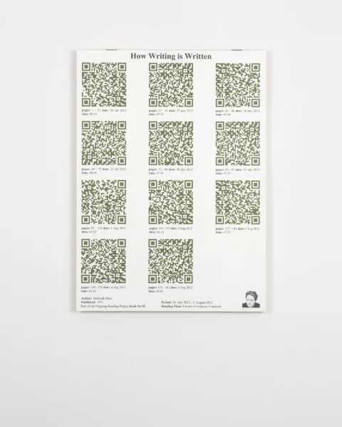 QR-codepaneel van boek nr. 95