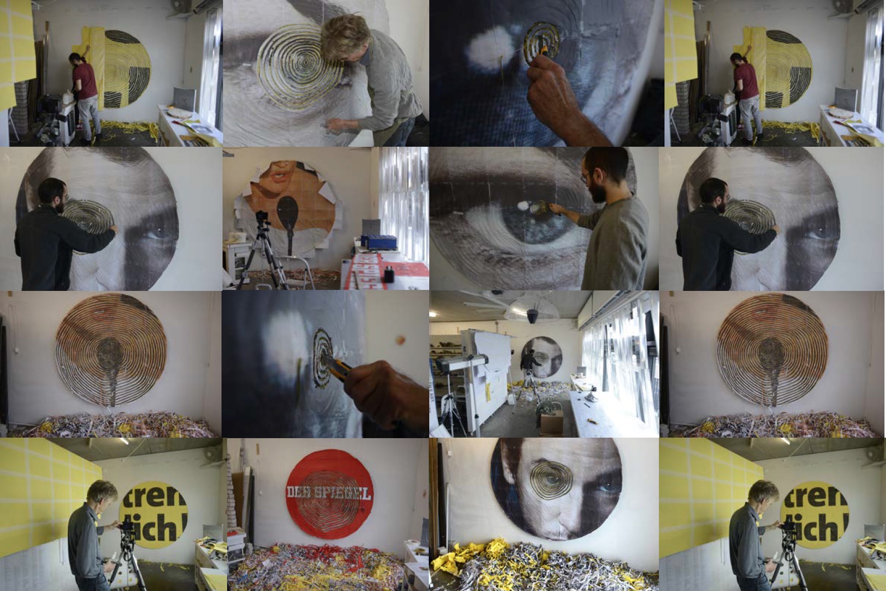 Collage Storyboard (Kontrenzier dich)
